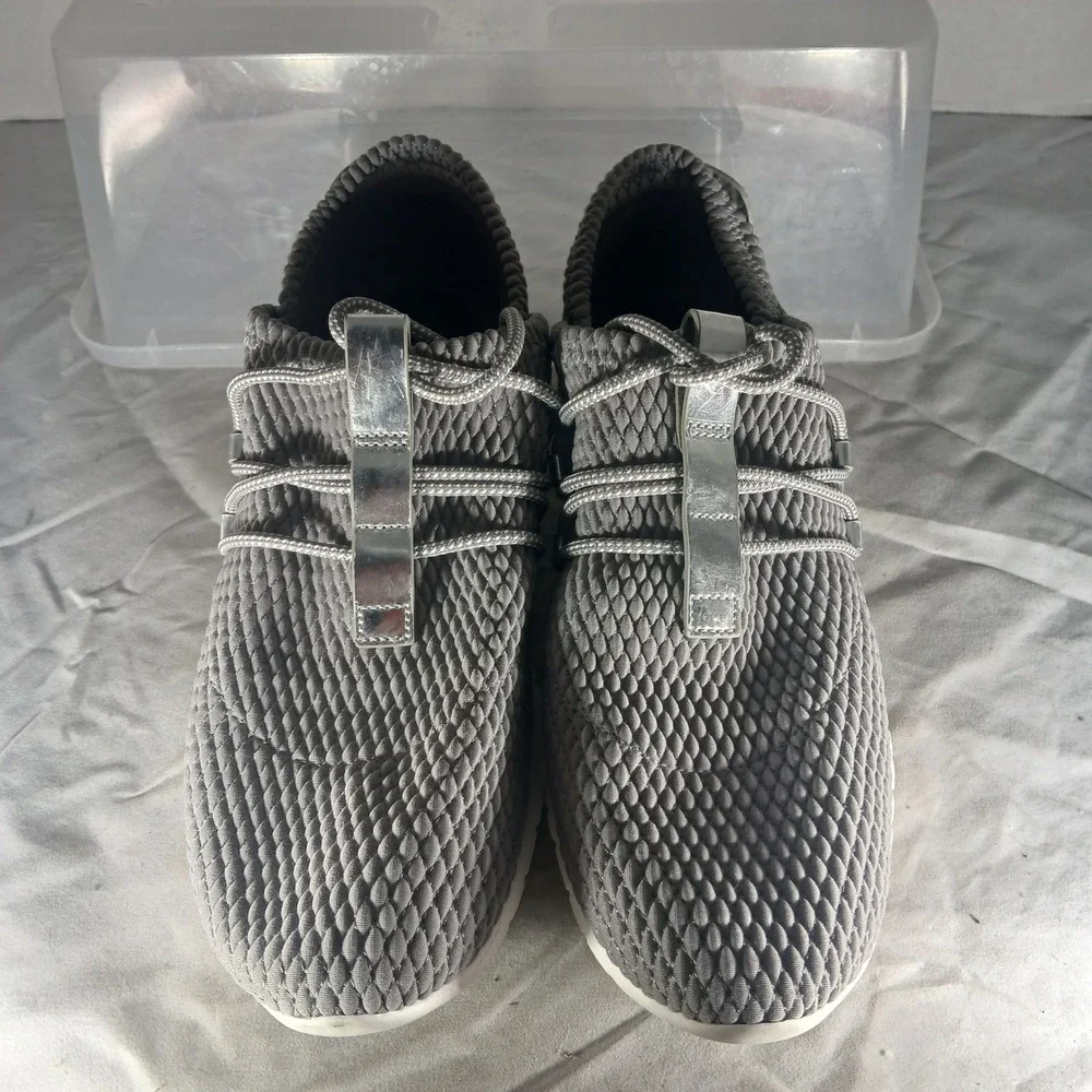 Cole Haan Zerogrand Grey Silver Mesh Sneakers Women's Size 8B Athletic‎ Shoes